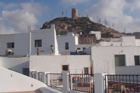 Casas Del Capitan Y Sirena Villa Níjar Exteriör bild